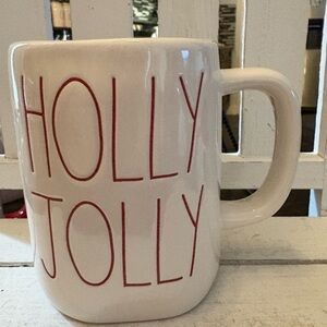 Rae Dunn Holly Jolly Mug